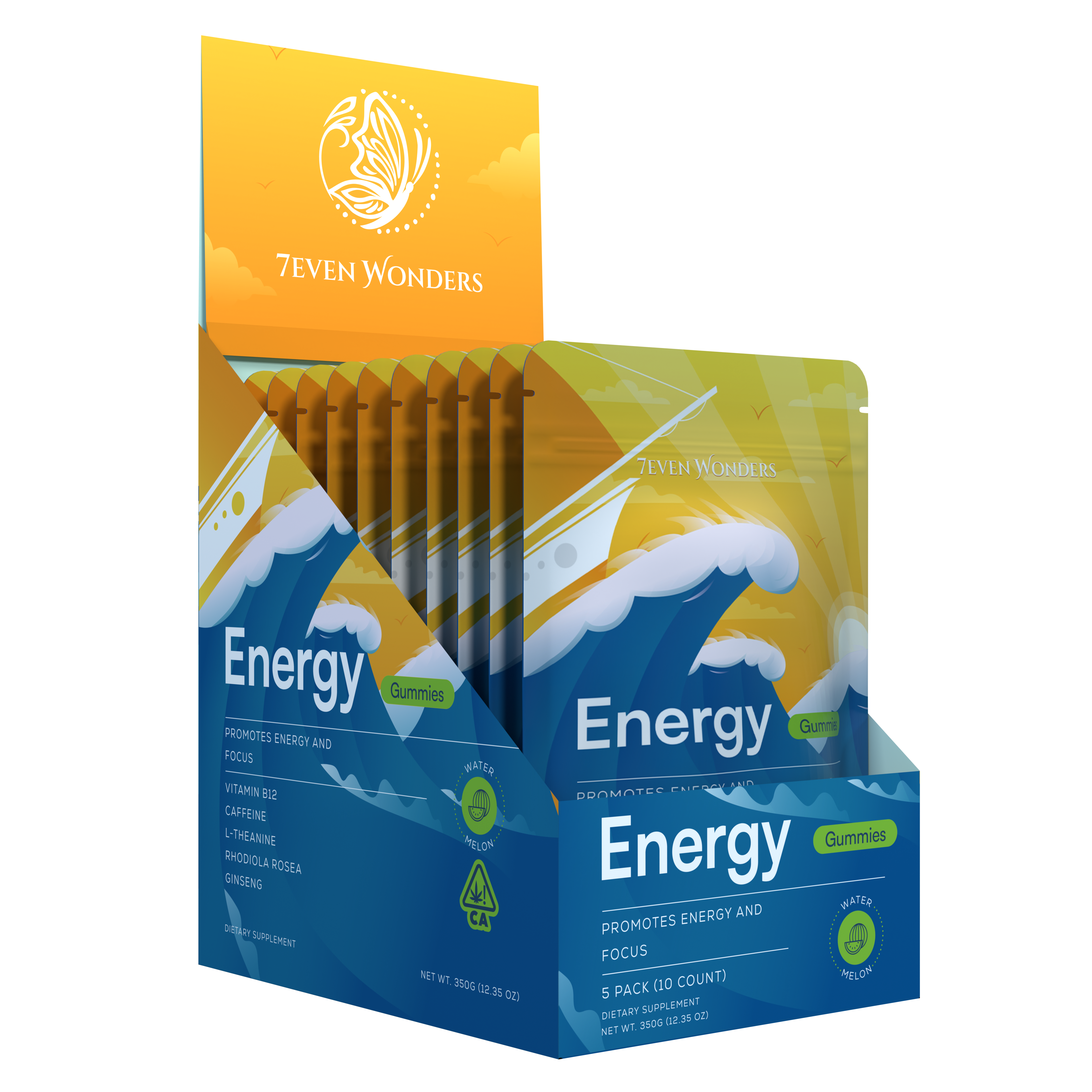 Watermelon Energy Gummies