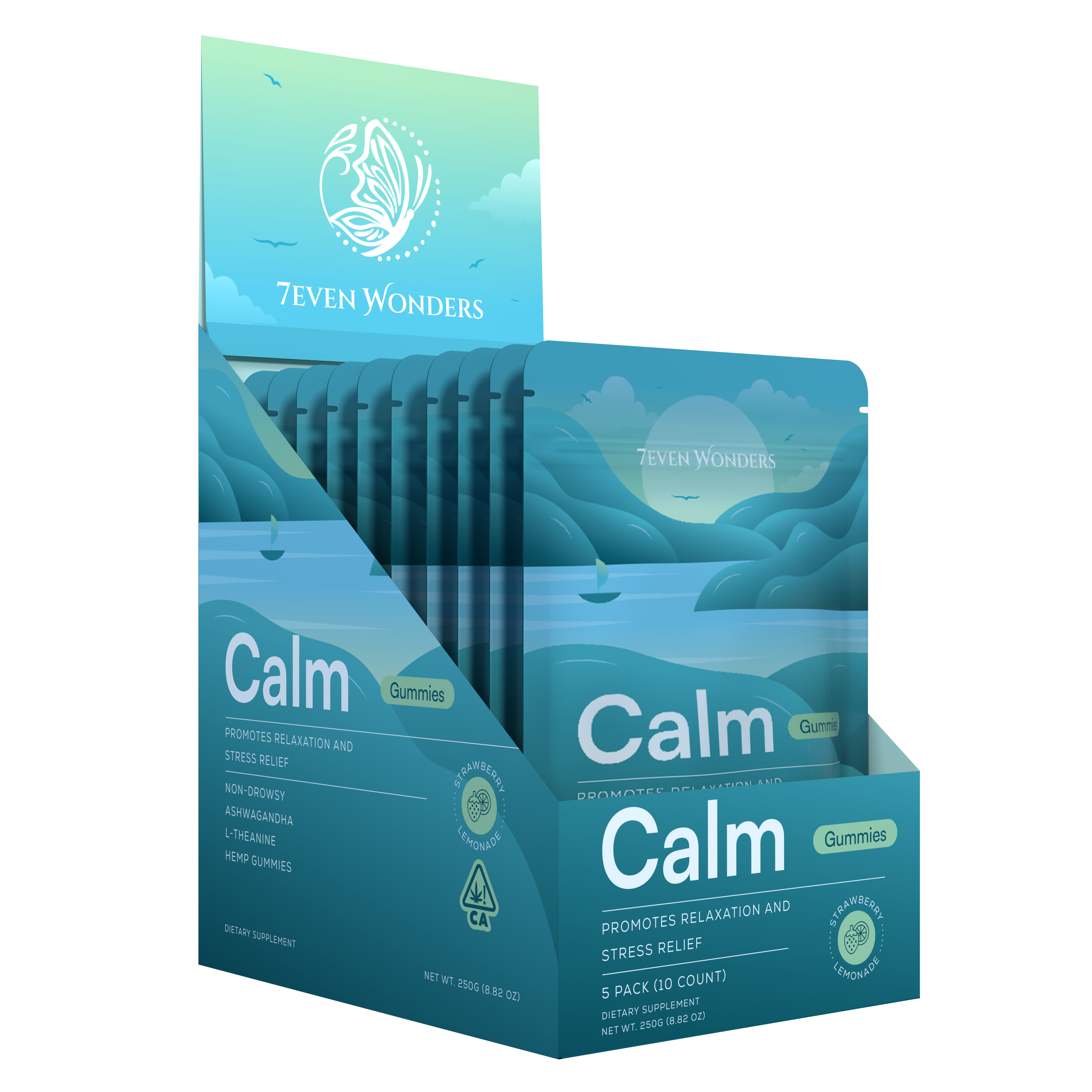 Strawberry Lemonade Calm Gummies