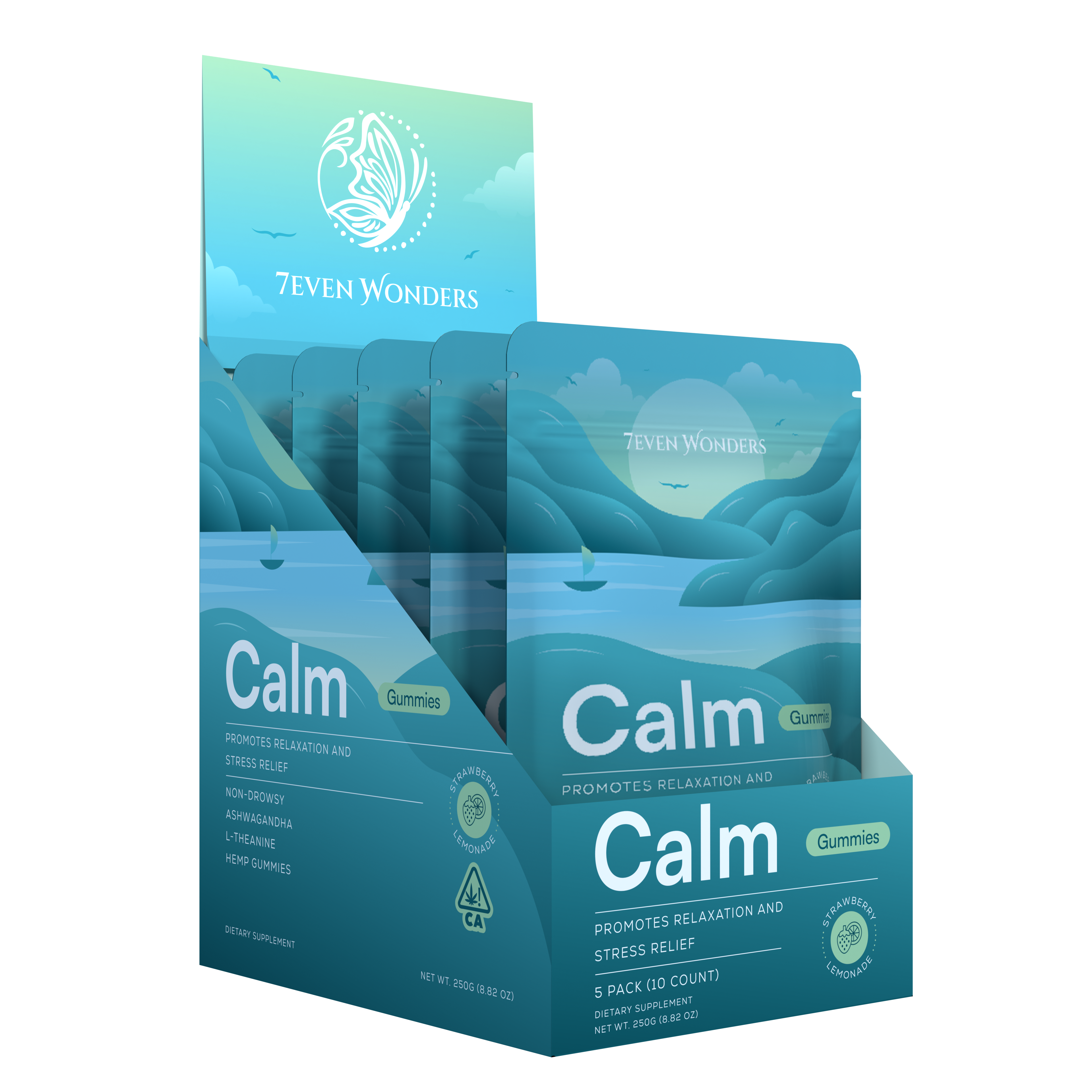 Strawberry Lemonade Calm Gummies